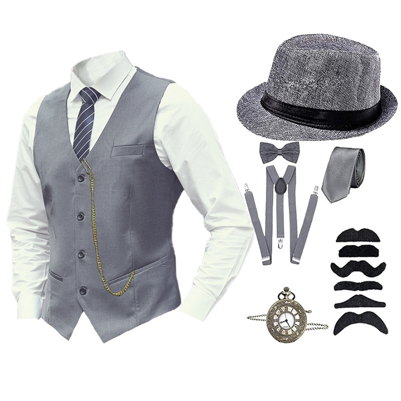 Men'S Accessories In The 1920S - 8 Pcs Set 1920S Mens Great