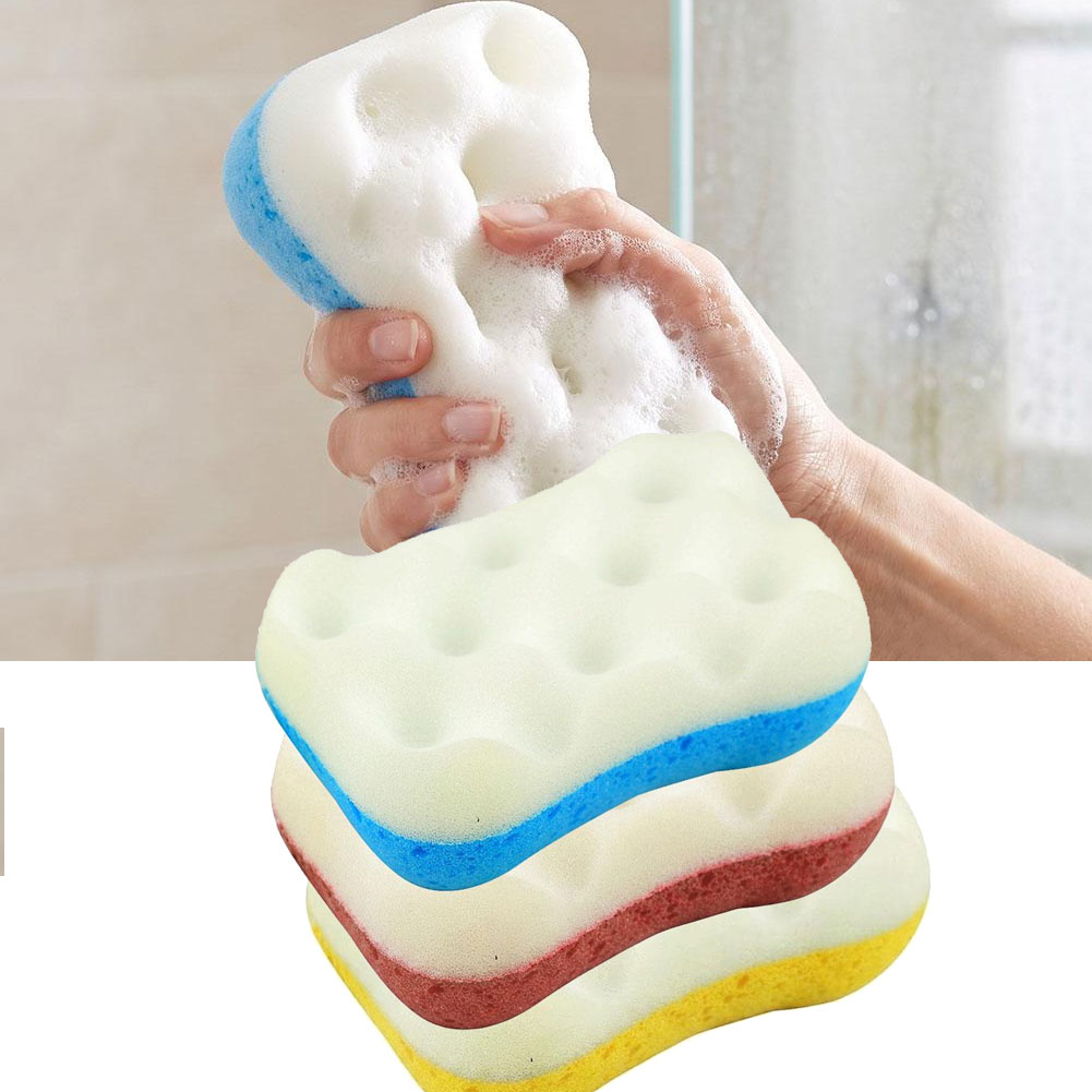 Men Accessories All - 1/3Pcs Bath Sponge Women/Men Exfoliating Body