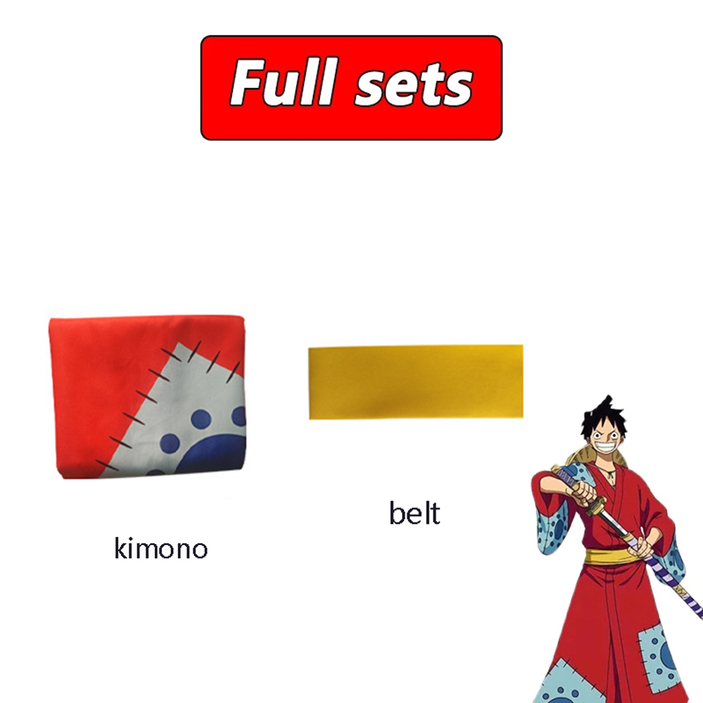 Luffy Cosplay Anime Monkey D L - Men'S Kimono Accessories ulasan dan harga
