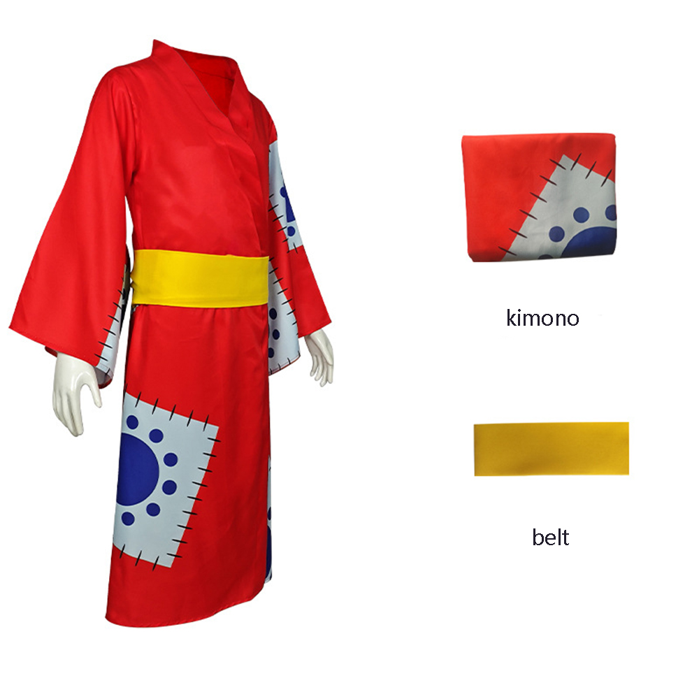 Luffy Cosplay Anime Monkey D L - Men'S Kimono Accessories ulasan dan harga