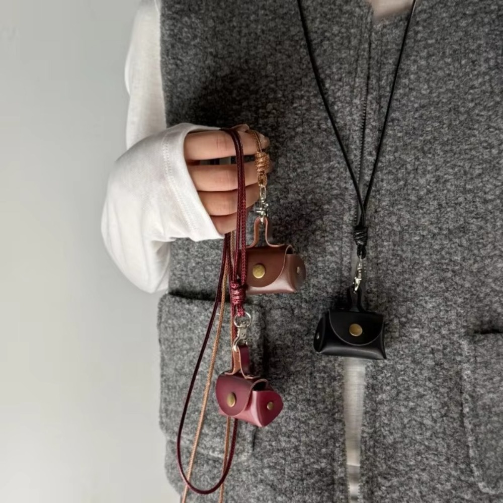 Mini and Compact Leather Hangi - Men Accessories Neck Chain ulasan dan harga