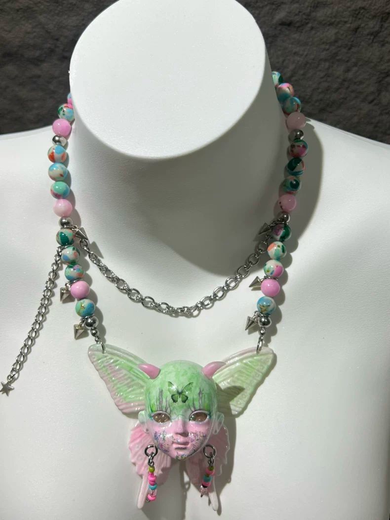2026 New Punk Necklace Leather - Men Accessories Neck Chain ulasan dan harga