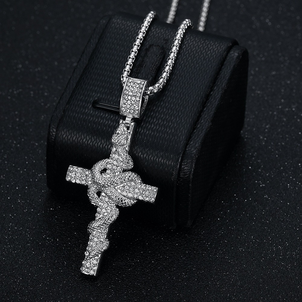 Snake Pattern Carved Stainless - Men Accessories All ulasan dan harga